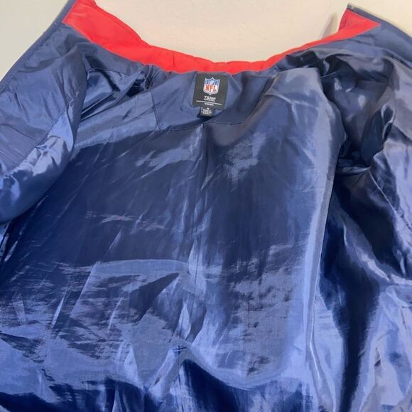 NFL authentic Patriots full zip up jacket size meduim - Picture 6 of 8